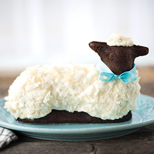 პასკის სააღდგომო ცხვარის ფორმა Lamb 3-D Cake Mold