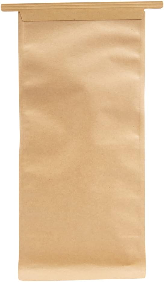 პაკეტი ქაღალდის ფანჯრით კრაფტი (Kraft Resealable Bakery Bags With Windows)