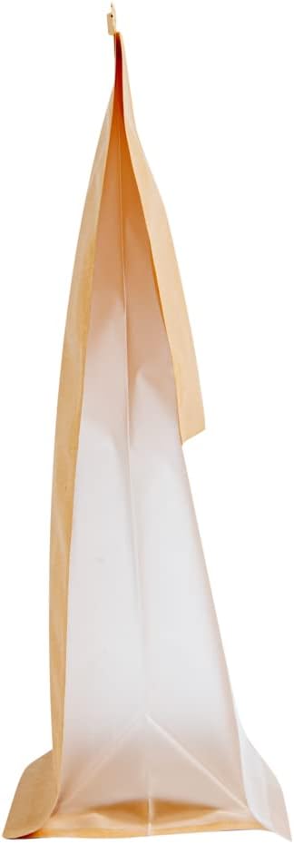პაკეტი ქაღალდის ფანჯრით კრაფტი (Kraft Resealable Bakery Bags With Windows)