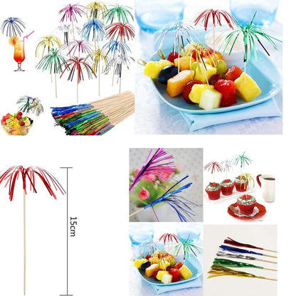 კოქტეილის მოსართავი (100 ც)