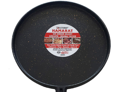 ორმაგი ტაფა და გრილი  ერთად Cast Double Sided Pan