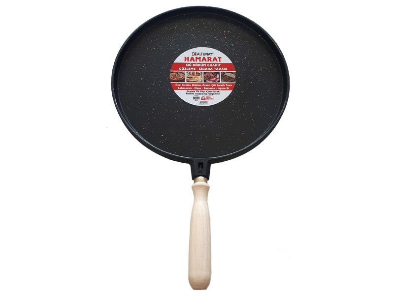 ორმაგი ტაფა და გრილი  ერთად Cast Double Sided Pan