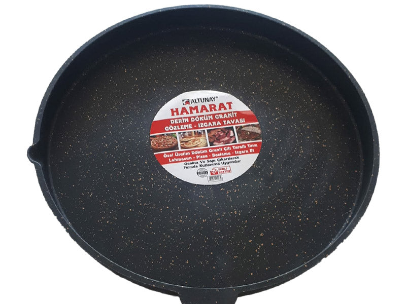 თევზის ტაფა 36 სმ / Cast Iron Fish Pan