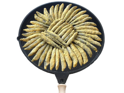 თევზის ტაფა 36 სმ / Cast Iron Fish Pan